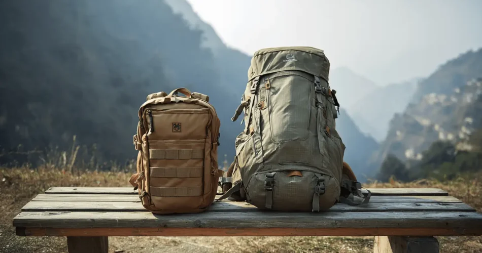 Daypack vs. Backpack